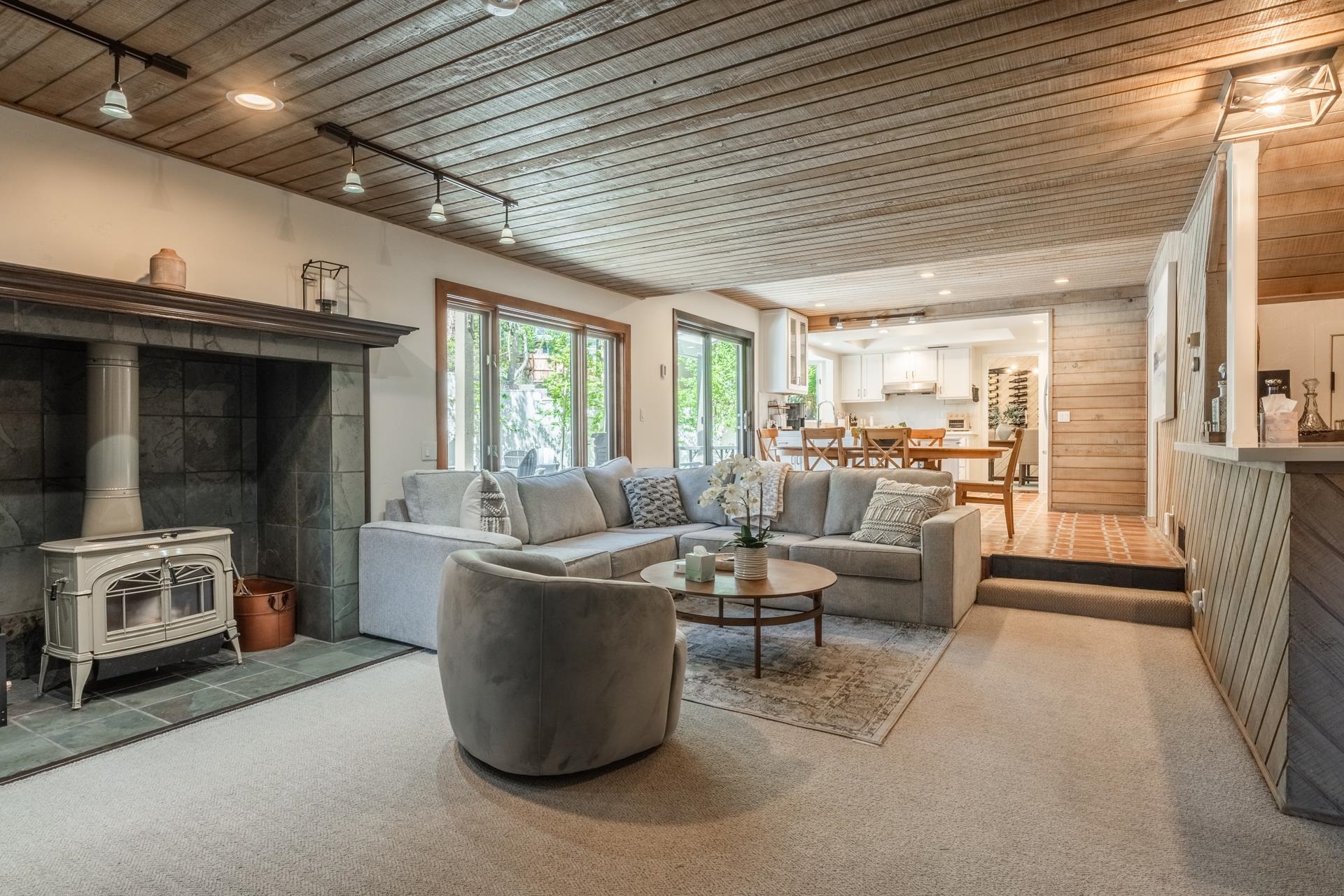 274 Silver Tip Lane Mammoth Lakes, CA 93546 - Photo 22 of 52 a living room with furniture and a fireplace