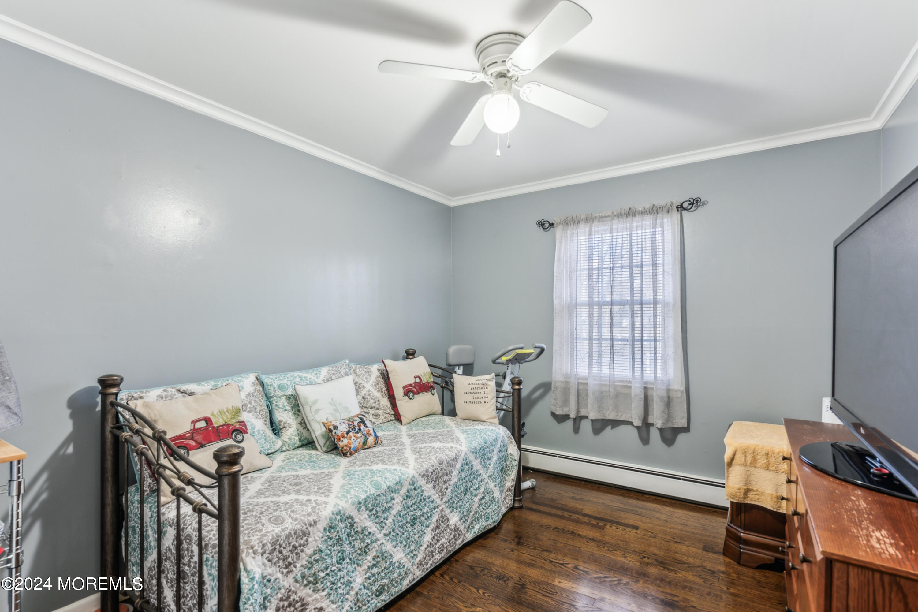 112 Porter Road Howell, NJ 07731 - Photo 21 of 39 a bedroom with a bed a window and television
