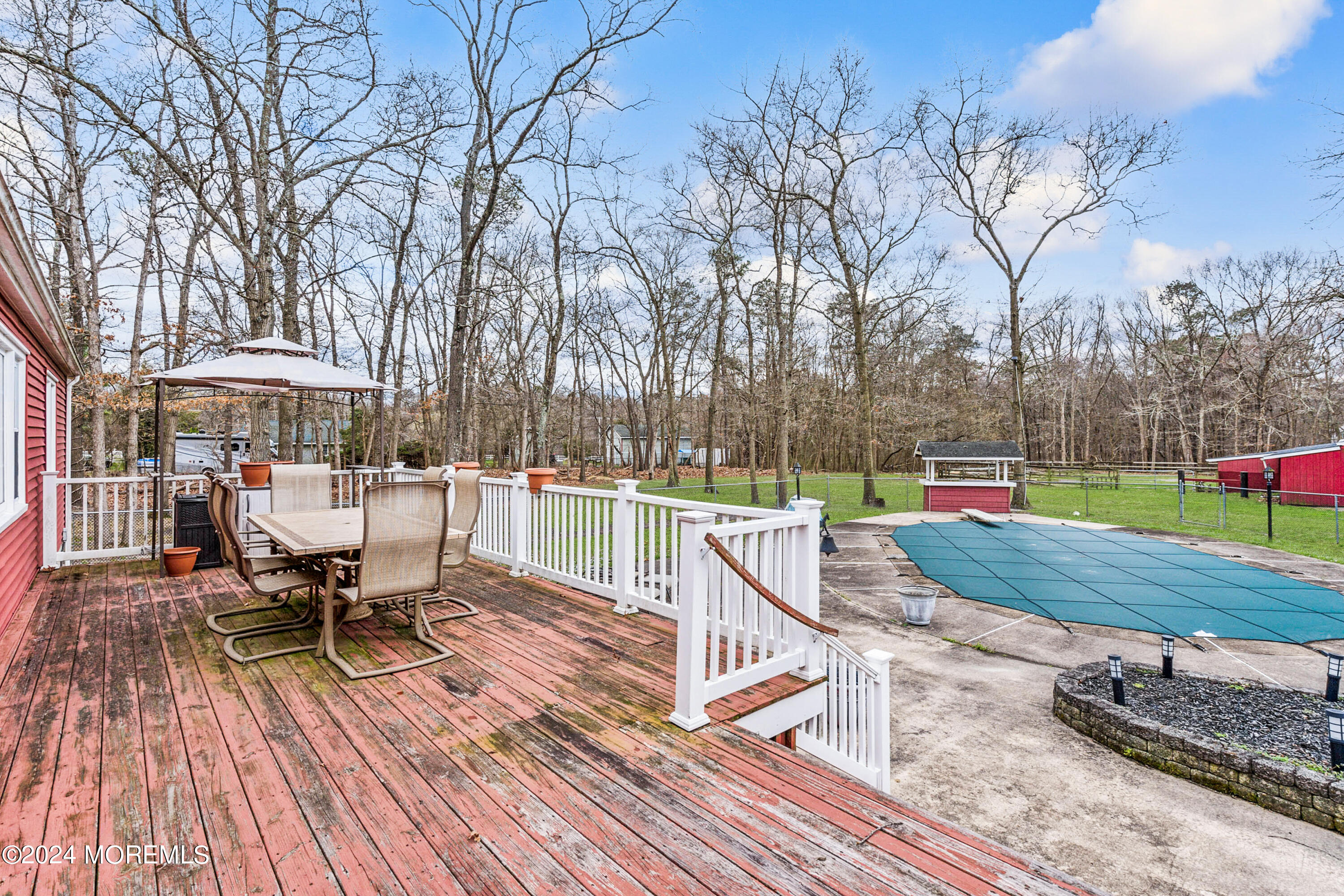 112 Porter Road Howell, NJ 07731 - Photo 25 of 39 a roof deck view with a seating space