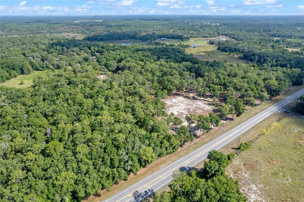 29901 State Road 44 Eustis, FL 32736 - Photo 22 of 24 a view of a yard with a wooden bridge