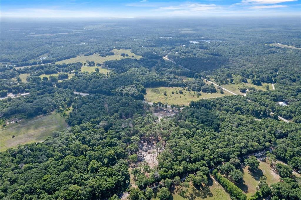 29901 State Road 44 Eustis, FL 32736 - Photo 8 of 24 an aerial view of residential houses with outdoor space and trees
