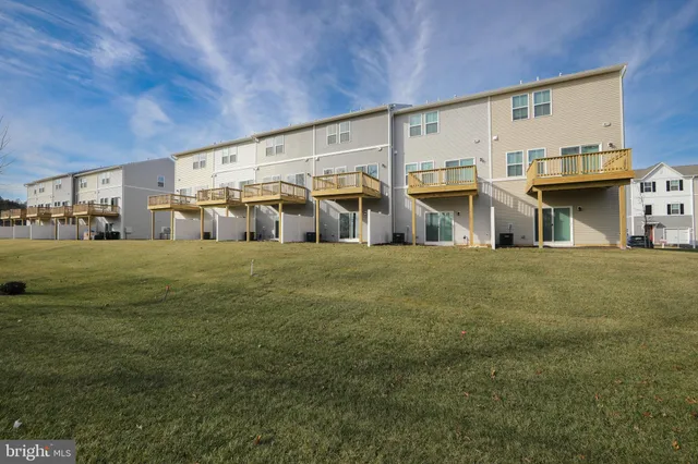 a view of a building with many windows