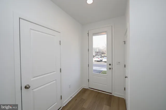 a view of wooden floor