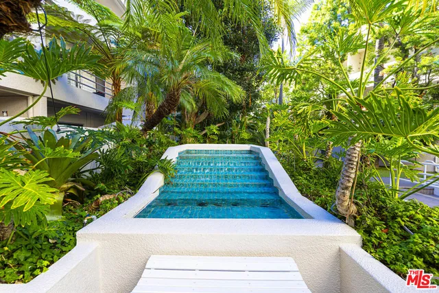 a view of a yard with plants