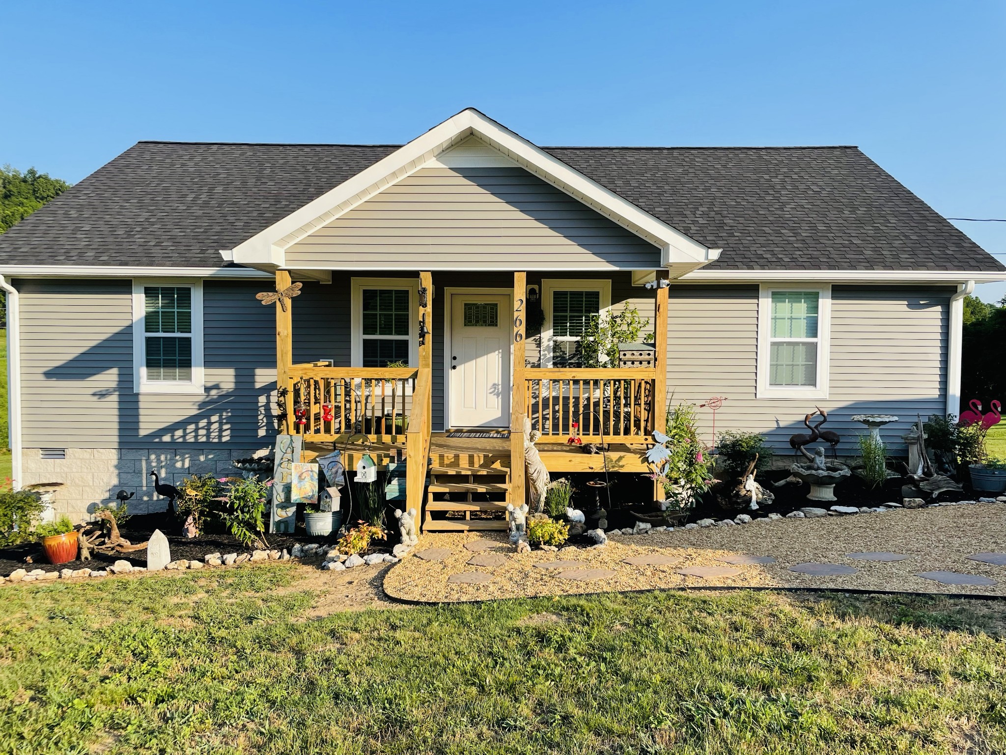 266 Buffalo Road Carthage, TN 37030 - Photo 2 of 35 a front view of a house with a yard