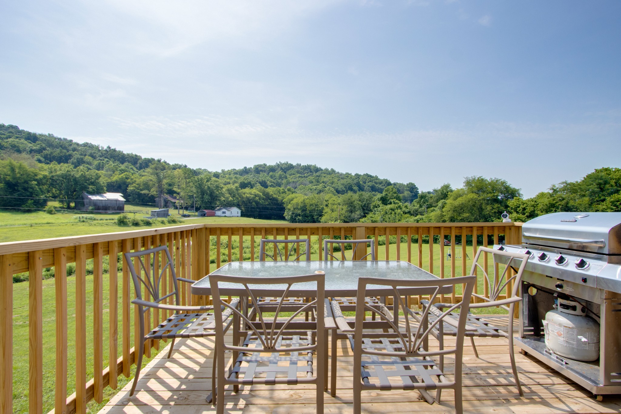 266 Buffalo Road Carthage, TN 37030 - Photo 32 of 35 a view of a balcony with chairs