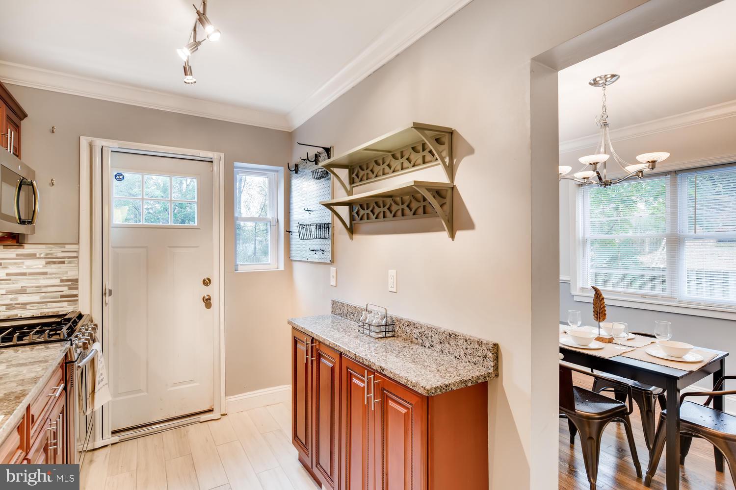 5723 Pimlico Road Baltimore, MD 21209 - Photo 9 of 25 Kitchen view into dining-room