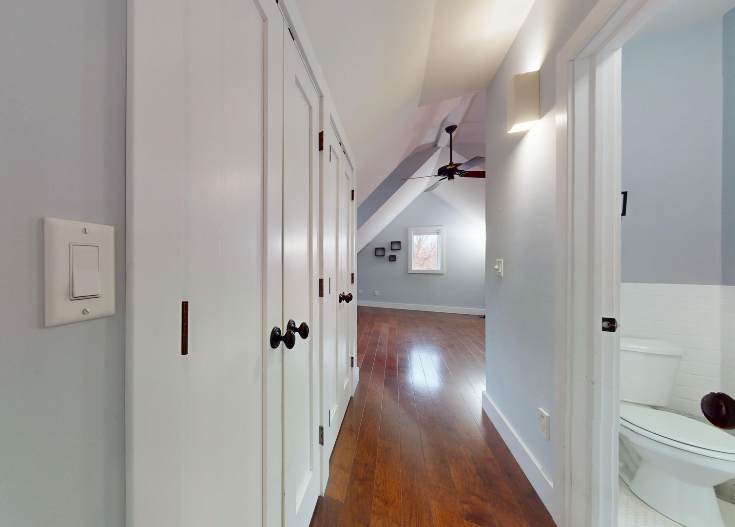 118 Pima Lane Loda, IL 60948 - Photo 34 of 50 a view of a hallway with a dining room and wooden floor