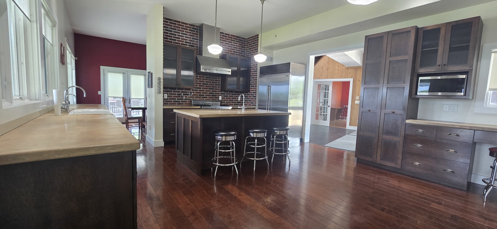 118 Pima Lane Loda, IL 60948 - Photo 8 of 50 a kitchen with stainless steel appliances granite countertop a stove and a wooden floors