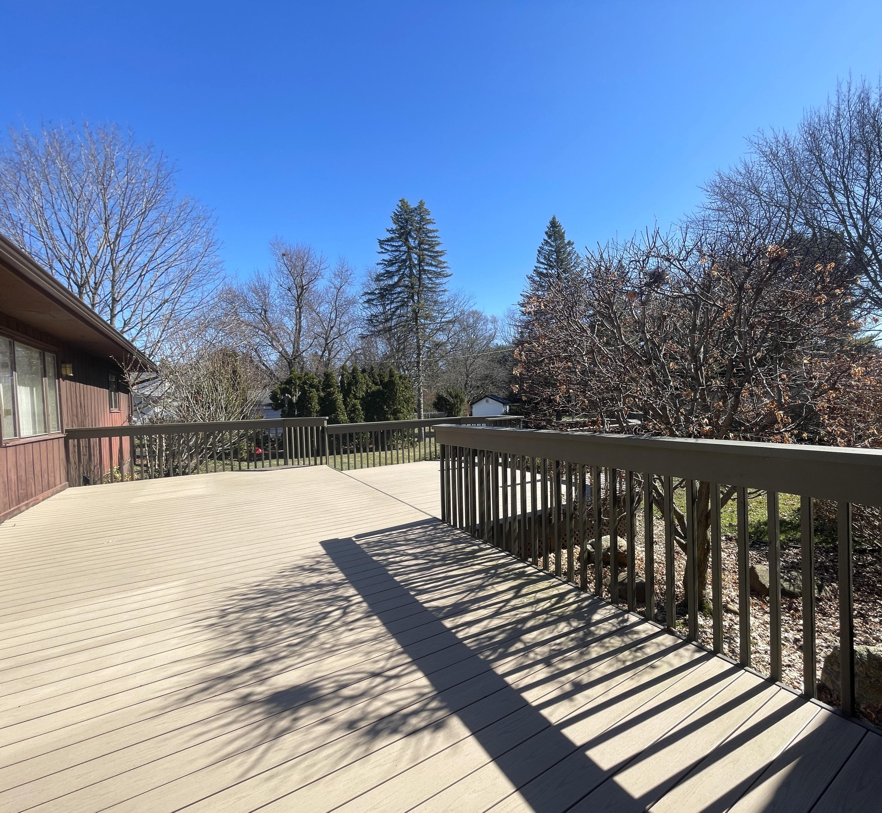 3483 Brassow Road Saline, MI 48176 - Photo 58 of 65 Deck - blue skies