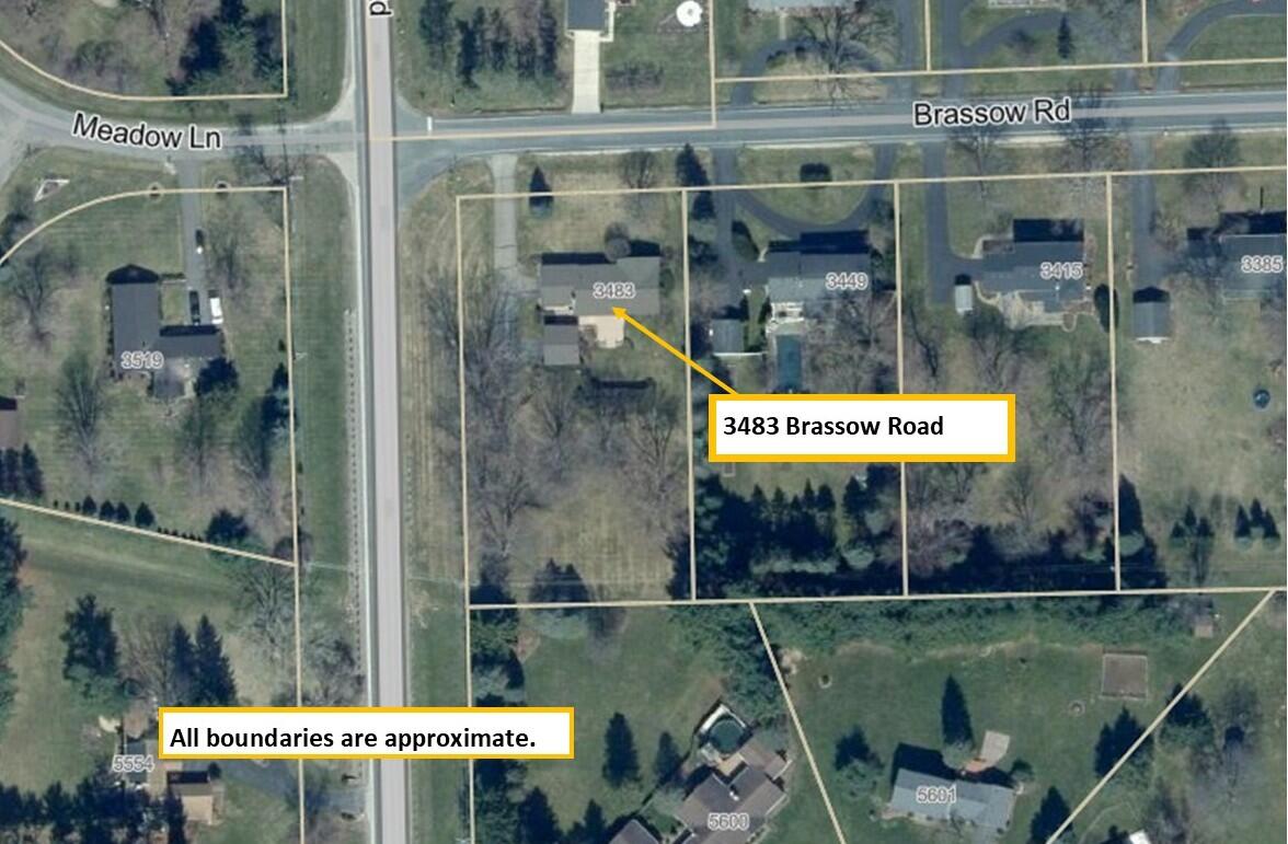 3483 Brassow Road Saline, MI 48176 - Photo 65 of 65 Map