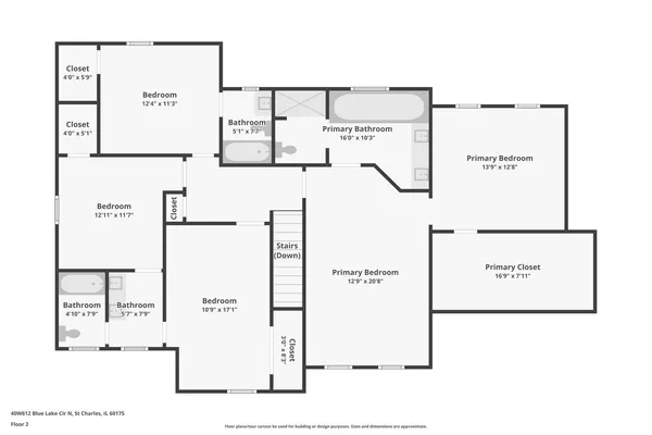 $775,000 | 40-w612 East Blue Lake Circle North, St. Charles, IL 60175