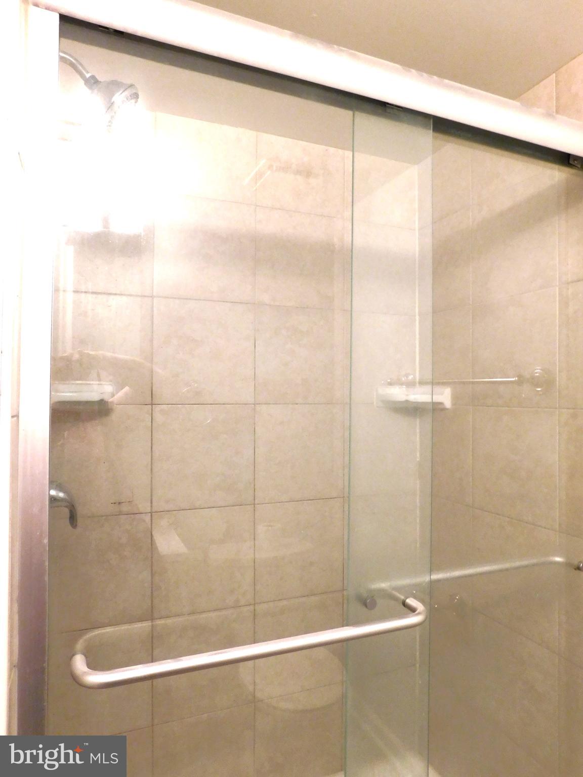 11601 Stoneview Square, Unit 11C Reston, VA 20191 - Photo 22 of 37 Framelsss glass doors at w-in shower