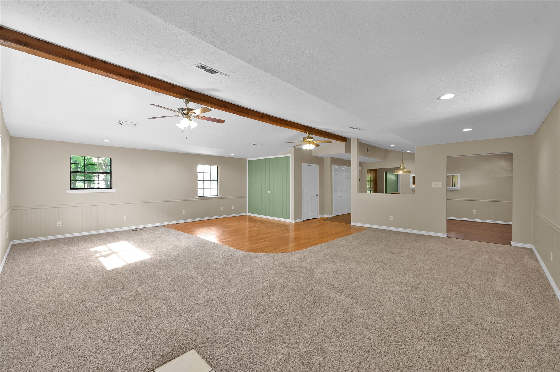 511 East Front Street New Waverly, TX 77358 - Photo 27 of 38 a view of an empty room with a window