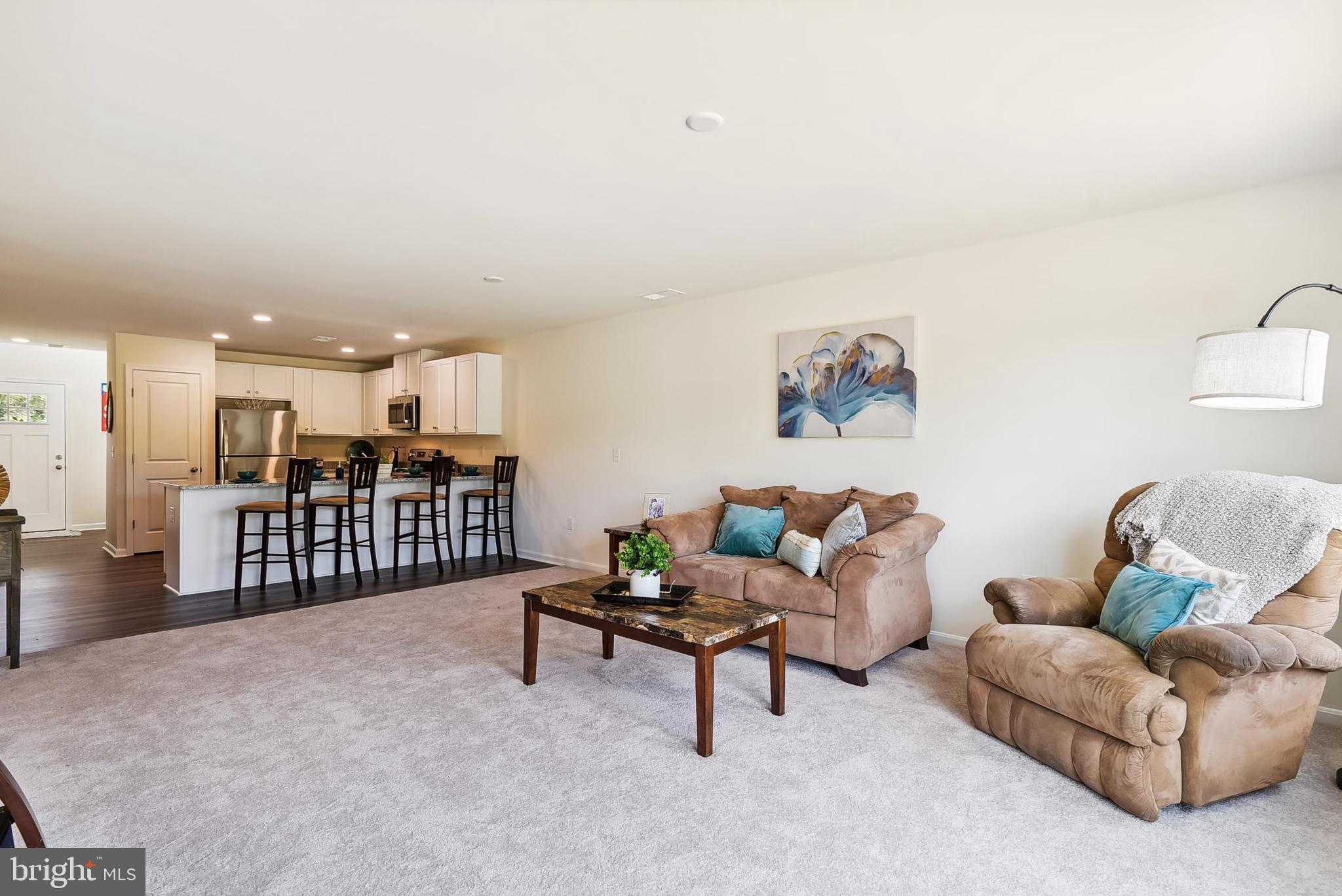 26571 Line Road Seaford, DE 19973 - Photo 11 of 26 a living room with furniture a ceiling fan and a rug