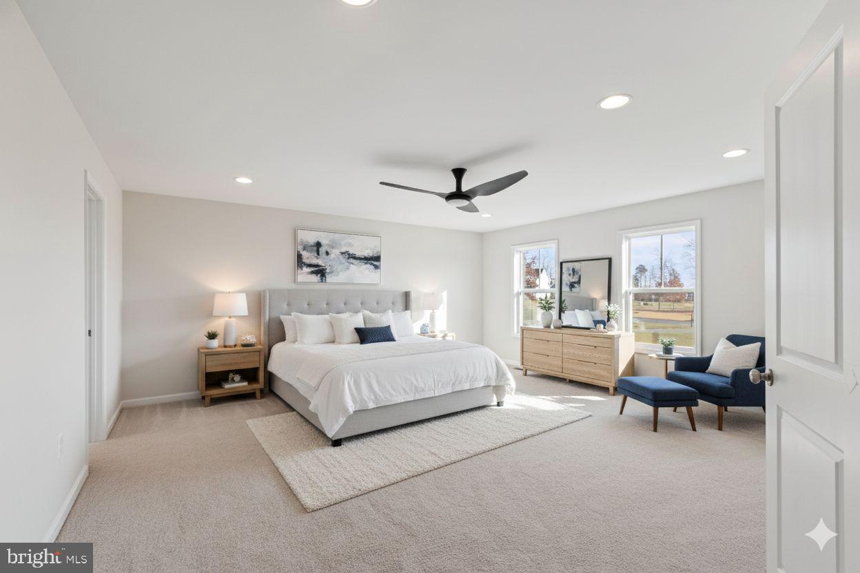 10602 Springvale Lane Spotsylvania, VA 22551 - Photo 7 of 80 Virtual Staging Primary Bedroom