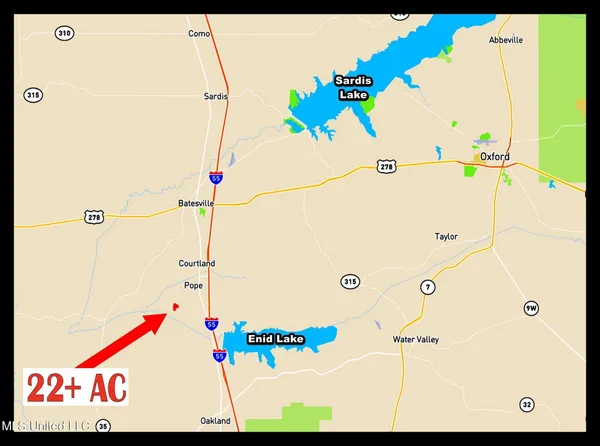 $98,000 | 247 Woods Road, Pope, MS 38658