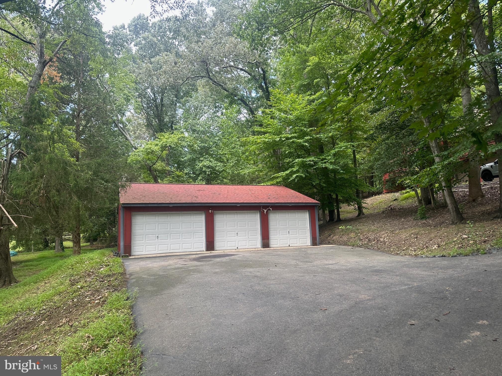 3330 Holland Cliffs Road Huntingtown, MD 20639 - Photo 43 of 64 Huge 3 car Detached Garage