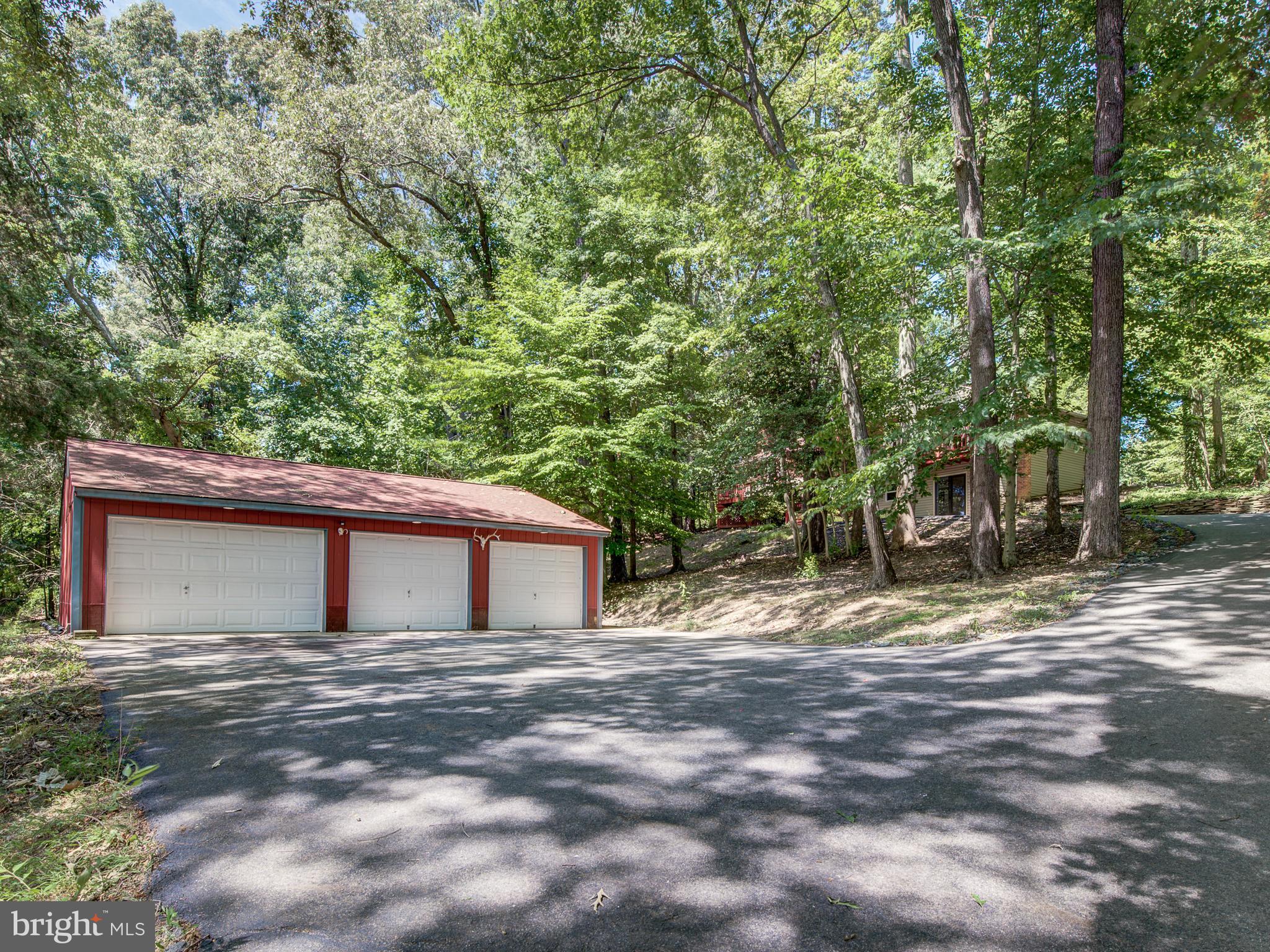 3330 Holland Cliffs Road Huntingtown, MD 20639 - Photo 46 of 64 Garage and House Alt. View