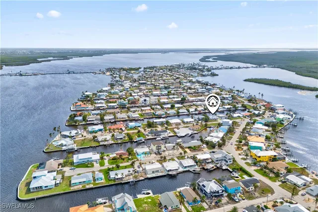 a building outdoor space with patio furniture