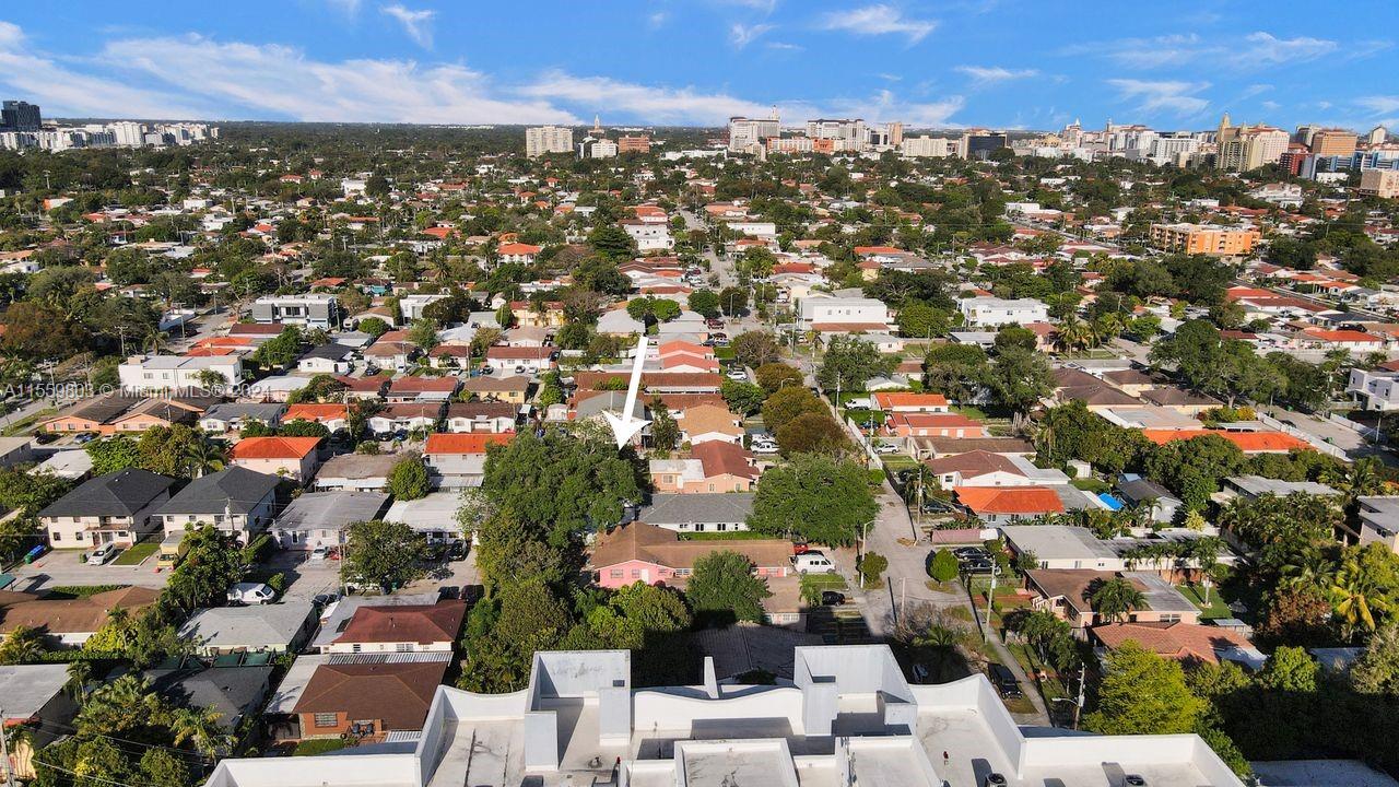 2800 Southwest 26th Street Miami, FL 33133 - Photo 36 of 72 an aerial view of residential houses with outdoor space and trees