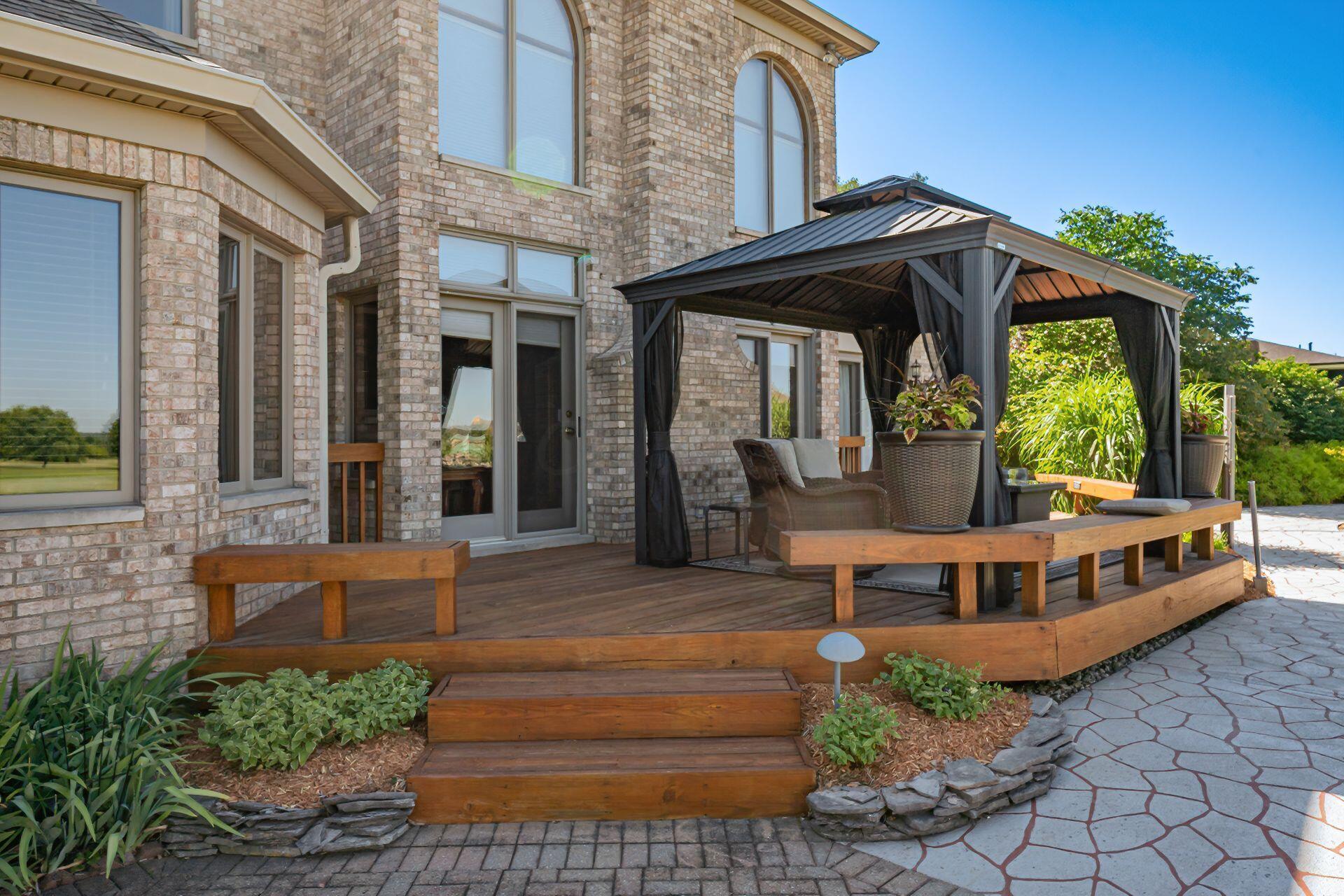 4411 Oakwood Road Springfield, OH 45502 - Photo 10 of 138 Back deck w/ loads of outdoor entertaining space