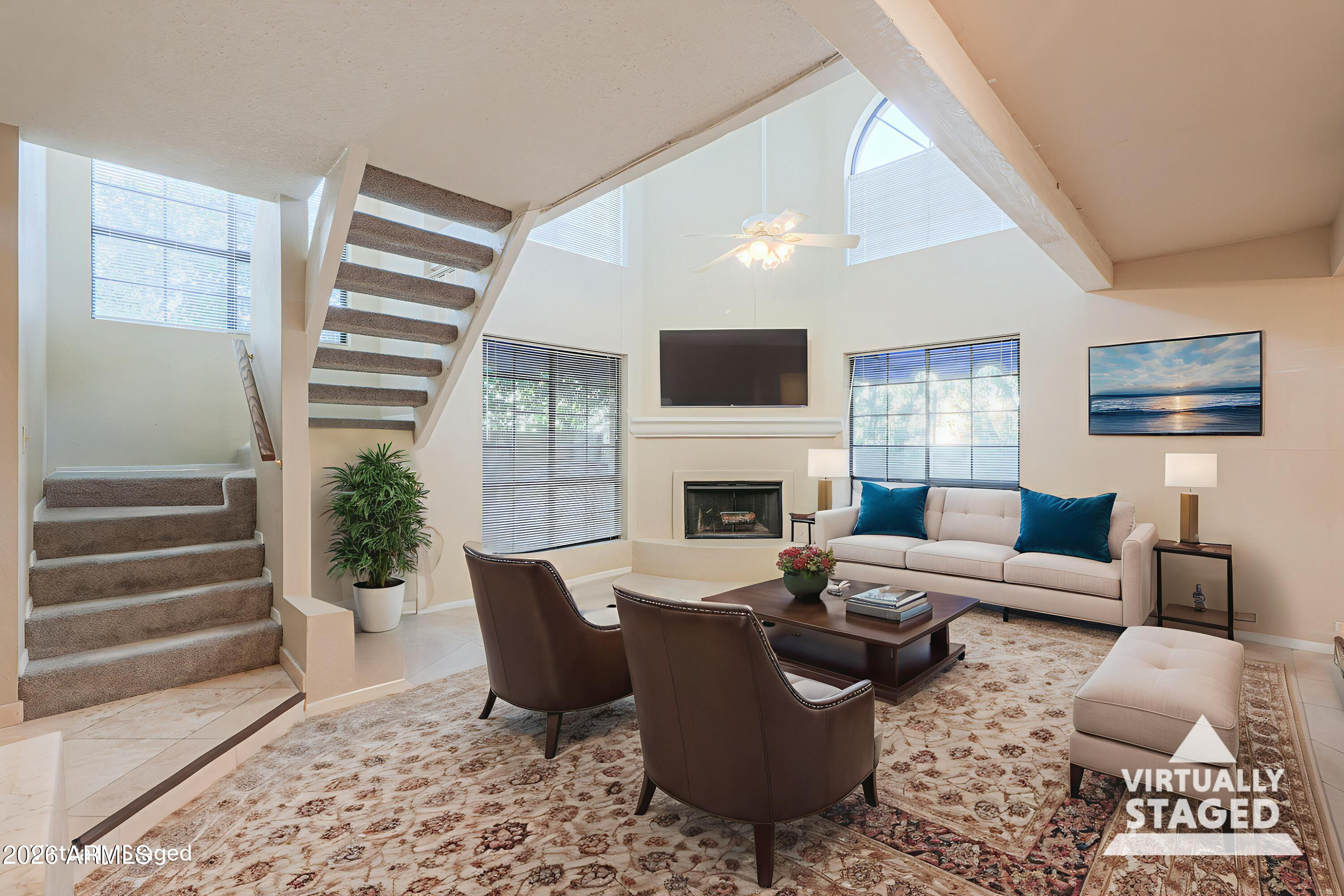 8826 South 51st Street, Unit 1 Phoenix, AZ 85044 - Photo 3 of 31 Living-Room-(2) - Living Room - Standard