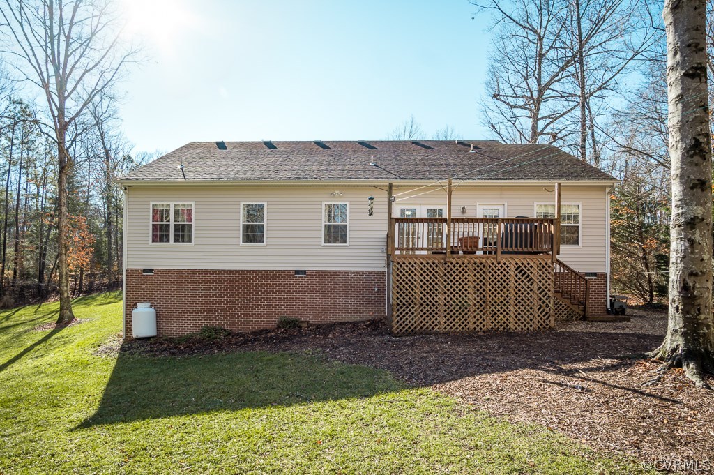 12620 Singer Road Midlothian, VA 23112 - Photo 24 of 28 a view of a house with a back yard