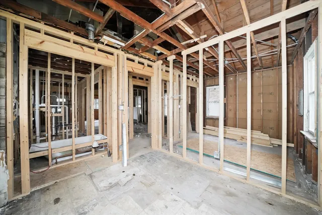 front view of an empty room