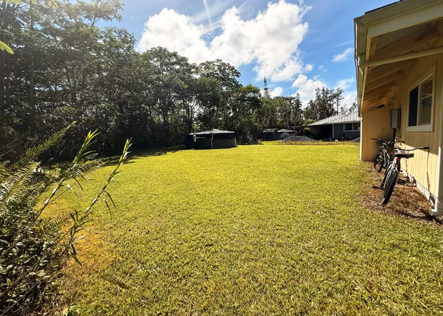 a view of swimming pool from a balcony