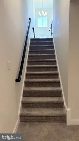 an empty room with closet