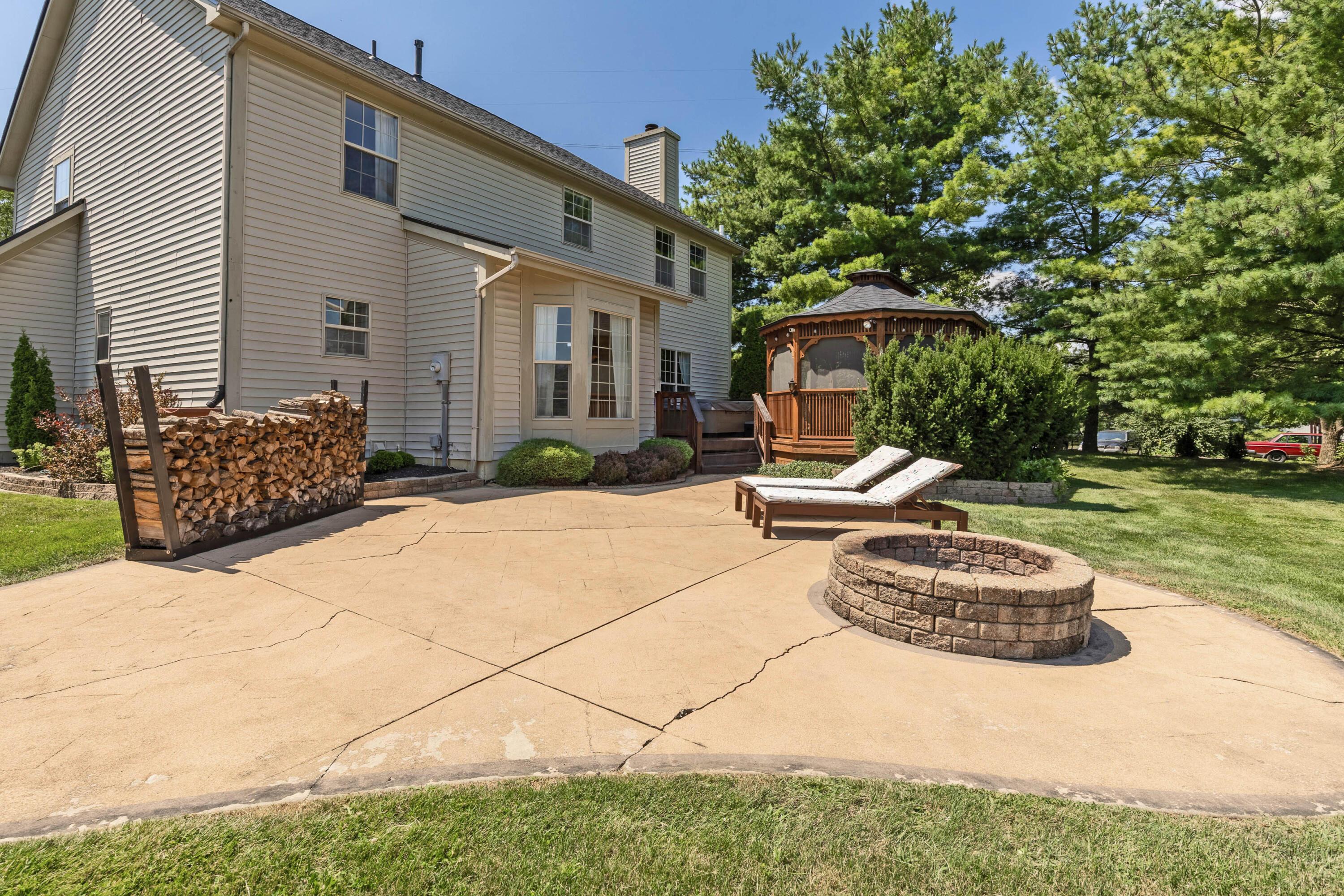 1515 Dale Ford Road Delaware, OH 43015 - Photo 63 of 74 63. Patio with Fire Pit