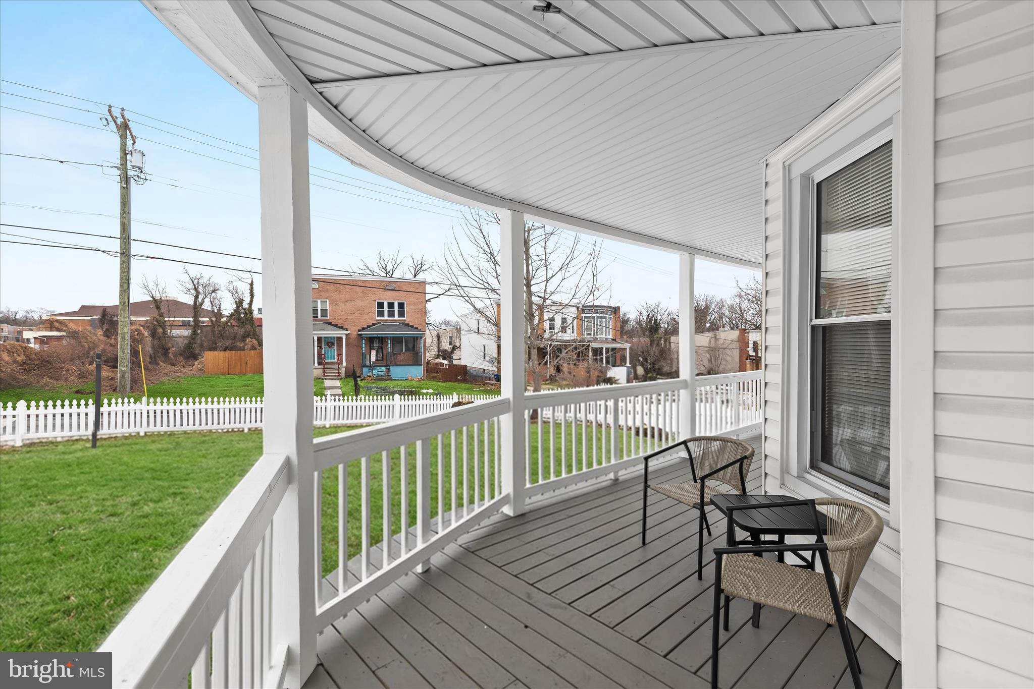 701 East 43rd Street Baltimore, MD 21212 - Photo 2 of 47 a view of a two chair in the deck