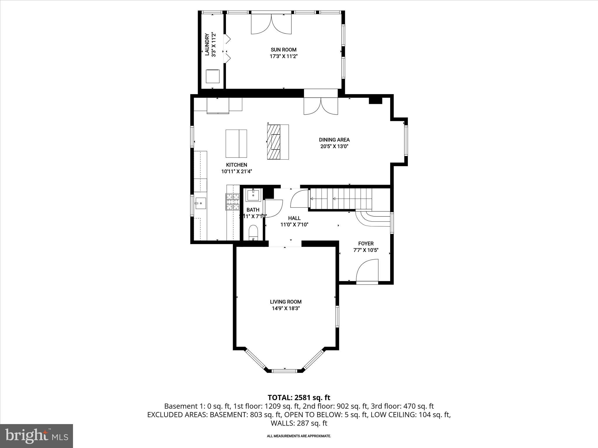701 East 43rd Street Baltimore, MD 21212 - Photo 43 of 47 a picture of a floor plan