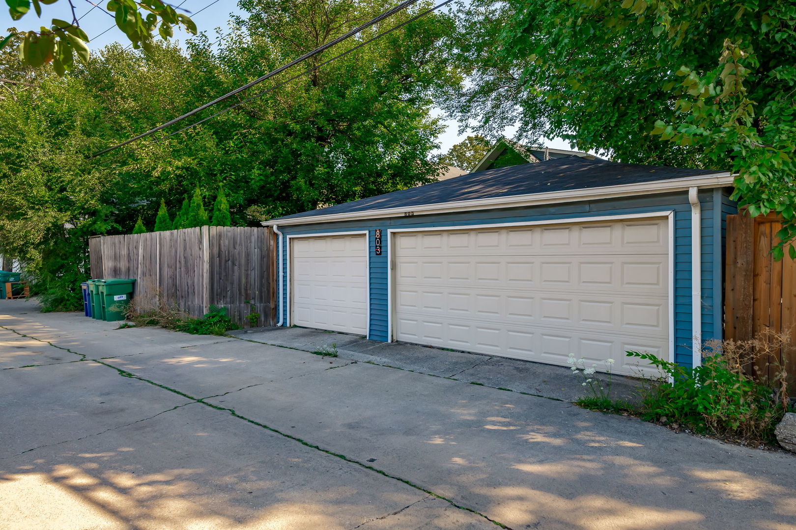 803 South Maple Avenue Oak Park, IL 60304 - Photo 27 of 31 a view of a house with a garage