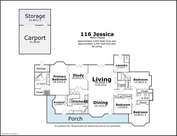 $395,000 | 116 Jessica Drive, Belle Chasse, LA 70037