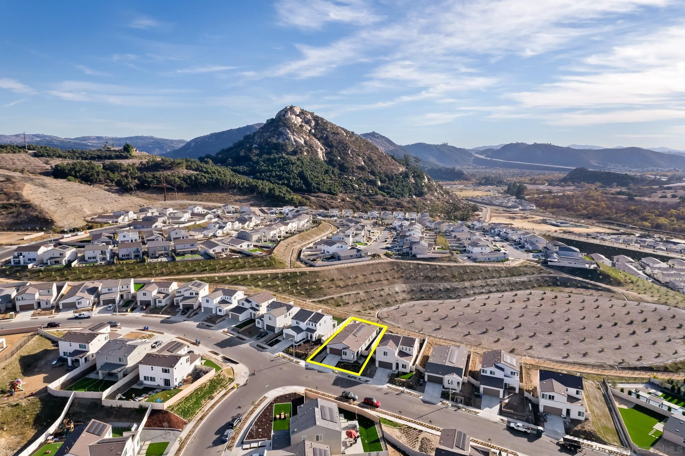35164 Orchard Trail Fallbrook, CA 92028 - Photo 35 of 52 a view of a lake with a mountain