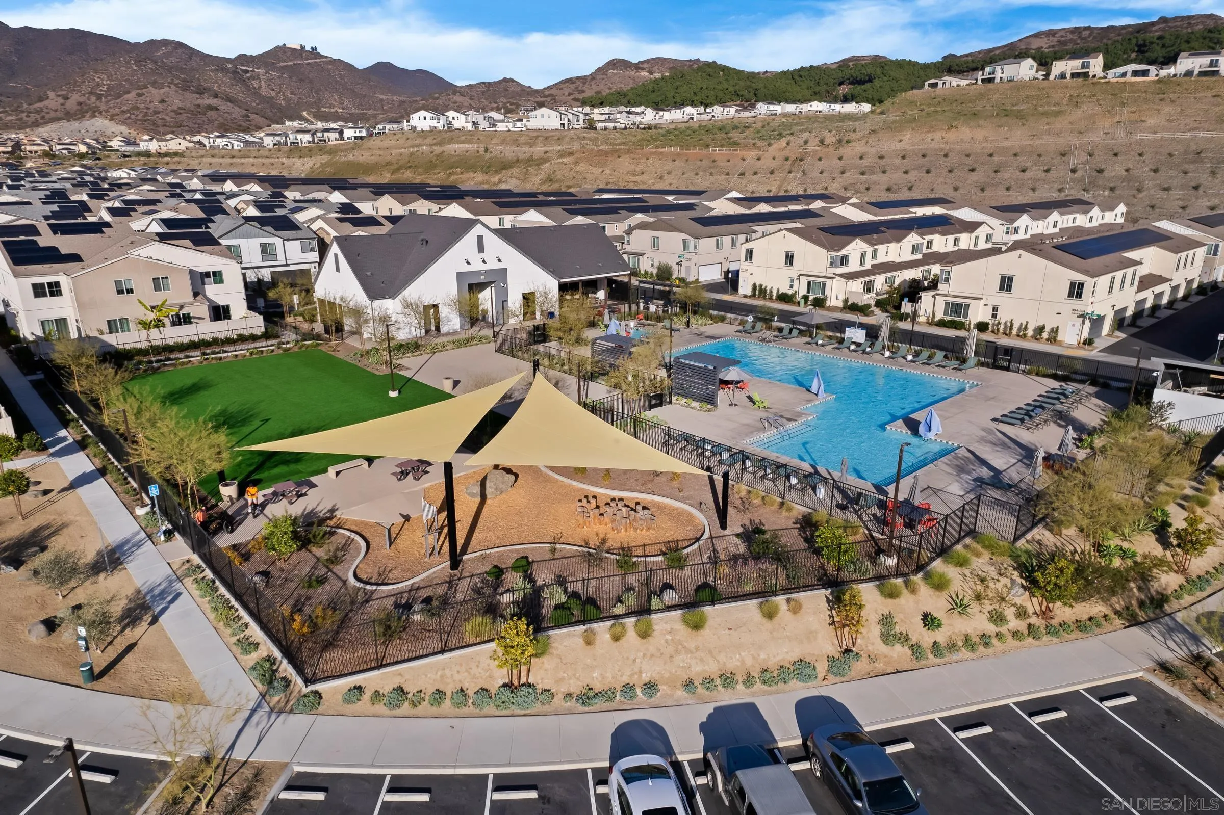 35164 Orchard Trail Fallbrook, CA 92028 - Photo 49 of 52 an aerial view of a house with a lake view
