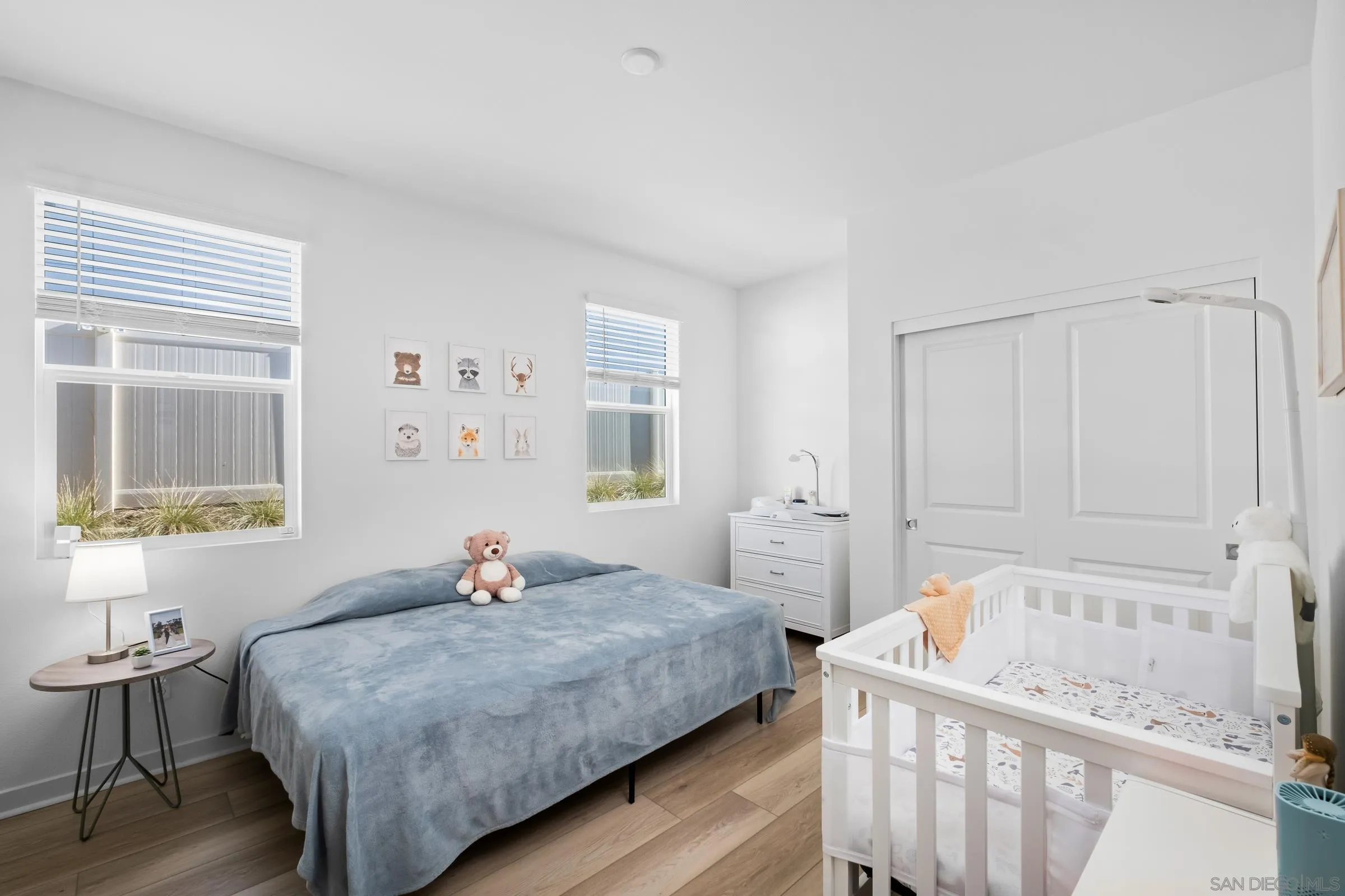 35164 Orchard Trail Fallbrook, CA 92028 - Photo 10 of 52 a bedroom with a bed and wooden floor
