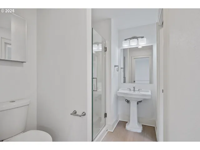 a view of a city with sunset view