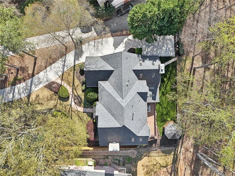 6030 Chimney Springs Road Buford, GA 30518 - Photo 110 of 110 an aerial view of residential houses with outdoor space