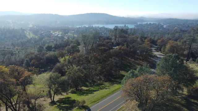 a view of a city from a balcony