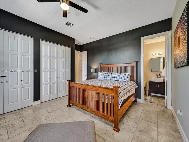 an aerial view of residential house with outdoor space