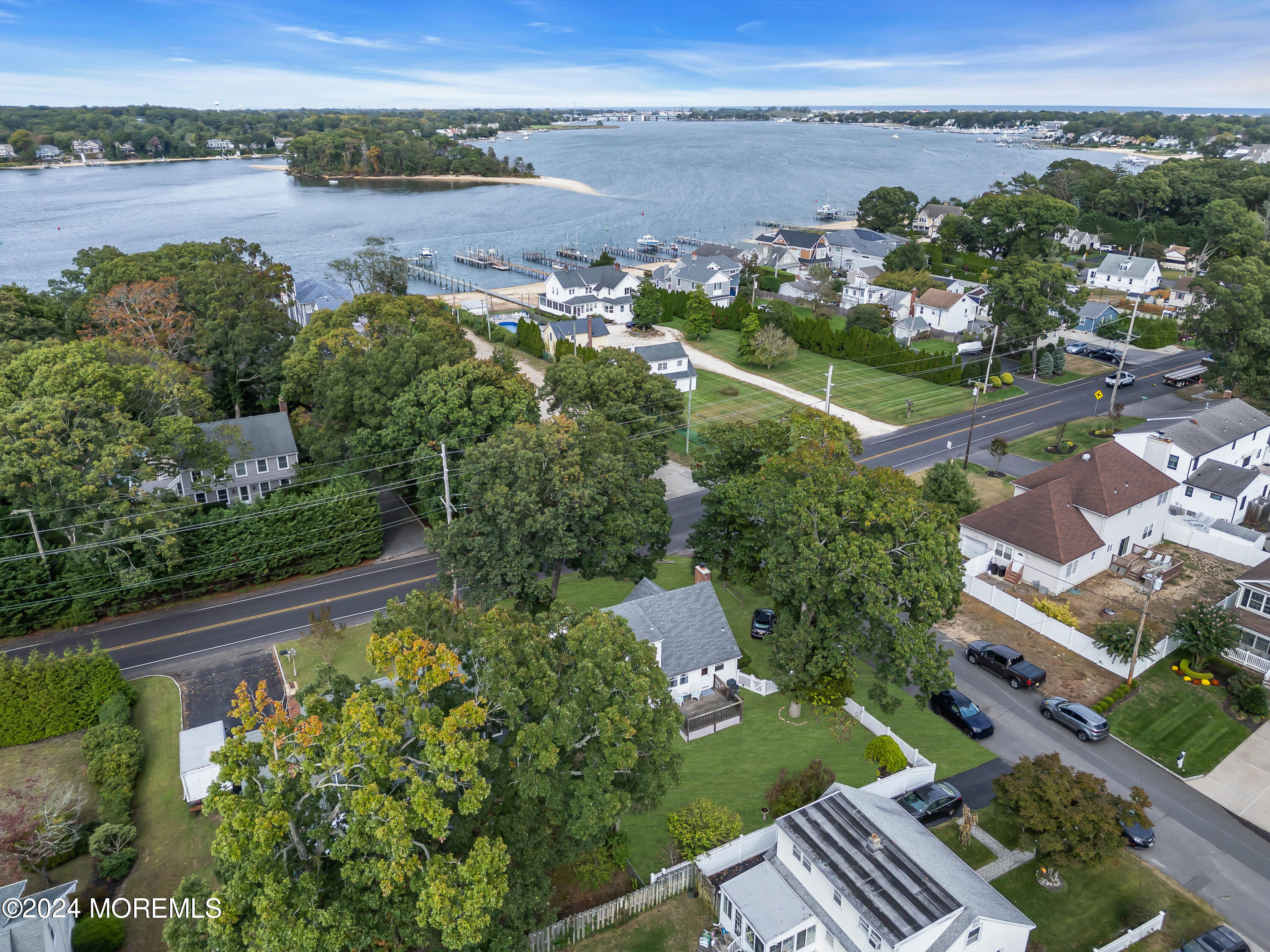 2600 River Road Point Pleasant, NJ 08742 - Photo 9 of 67 an aerial view of a house with garden space and ocean view