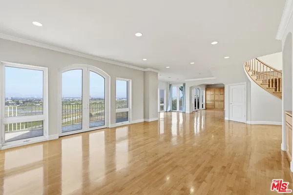 a view of a living room and a window