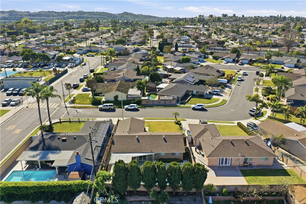 11709 Pounds Avenue Whittier, CA 90604 - Photo 39 of 39 an aerial view of residential houses with outdoor space