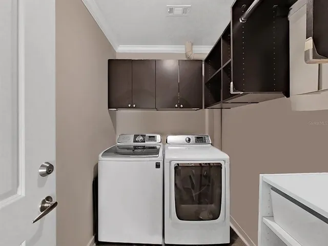 a view of balcony with furniture