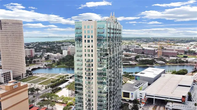 a front view of a building with garden