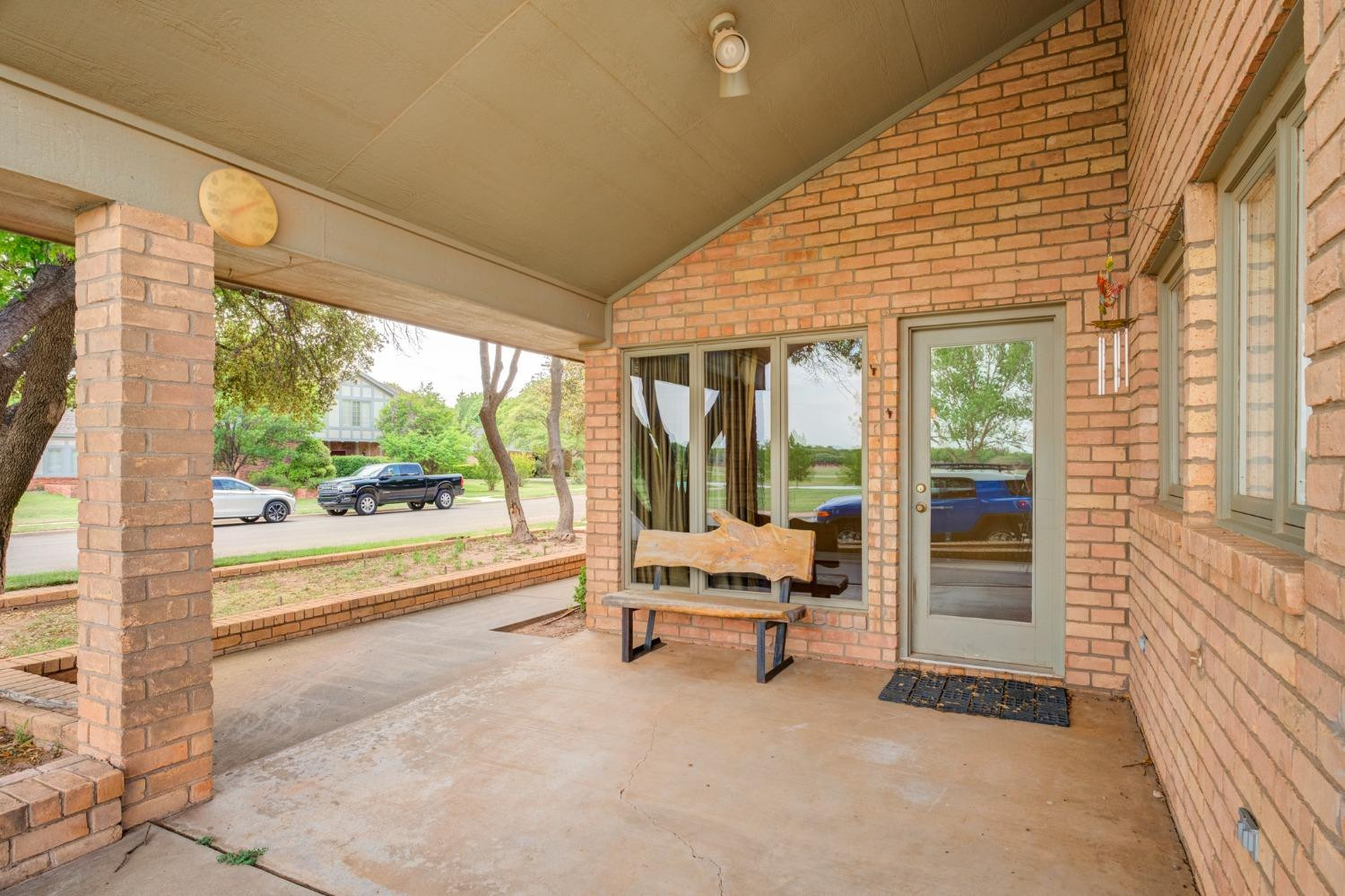 4002 88th Place Lubbock, TX 79423 - Photo 47 of 50 Front Covered Patio with Park Views!