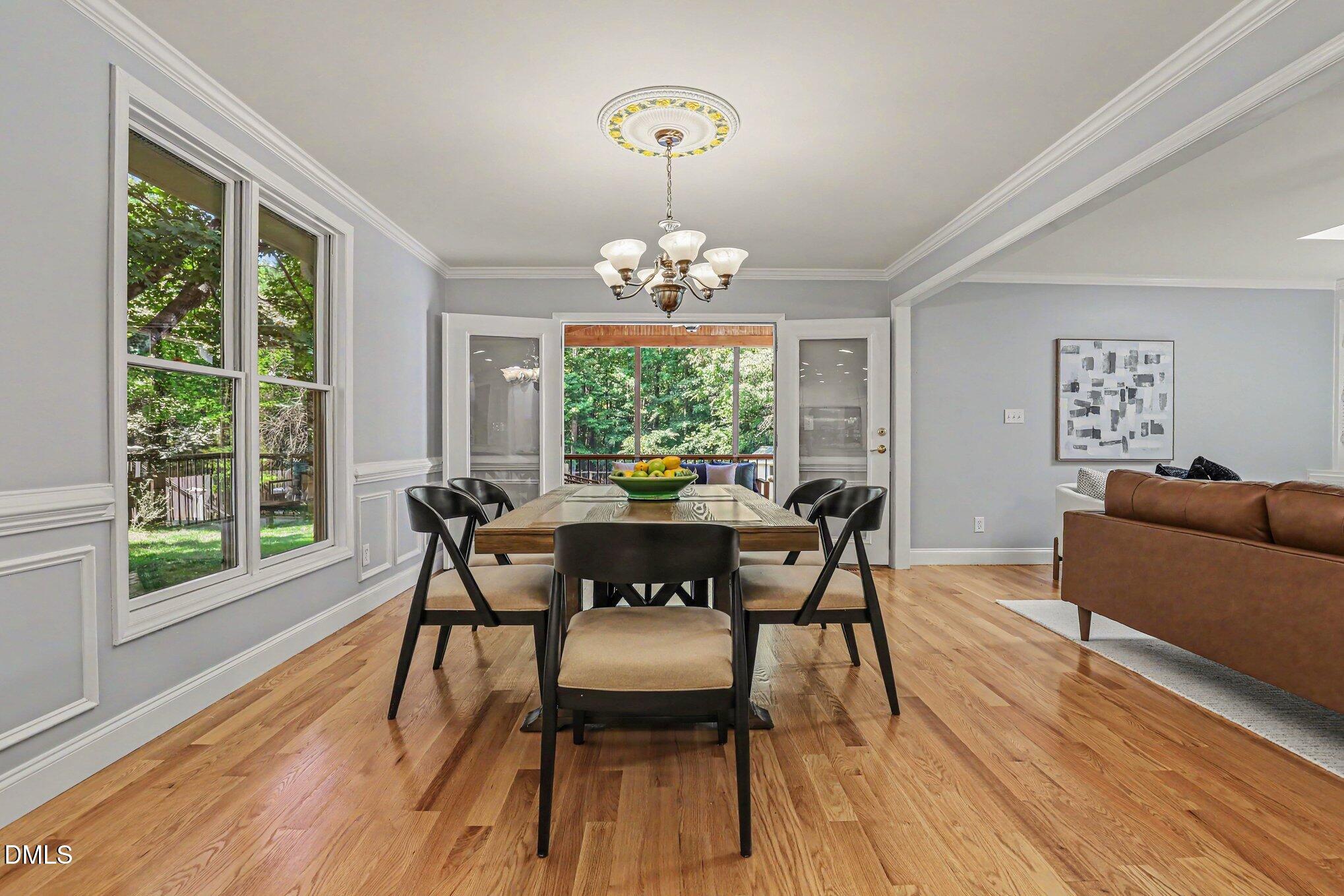 10328 Baileywick Road Raleigh, NC 27613 - Photo 10 of 36 dining area to screened porch